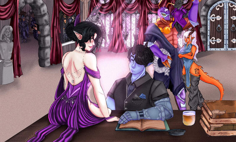 Party At Nevermore Castle